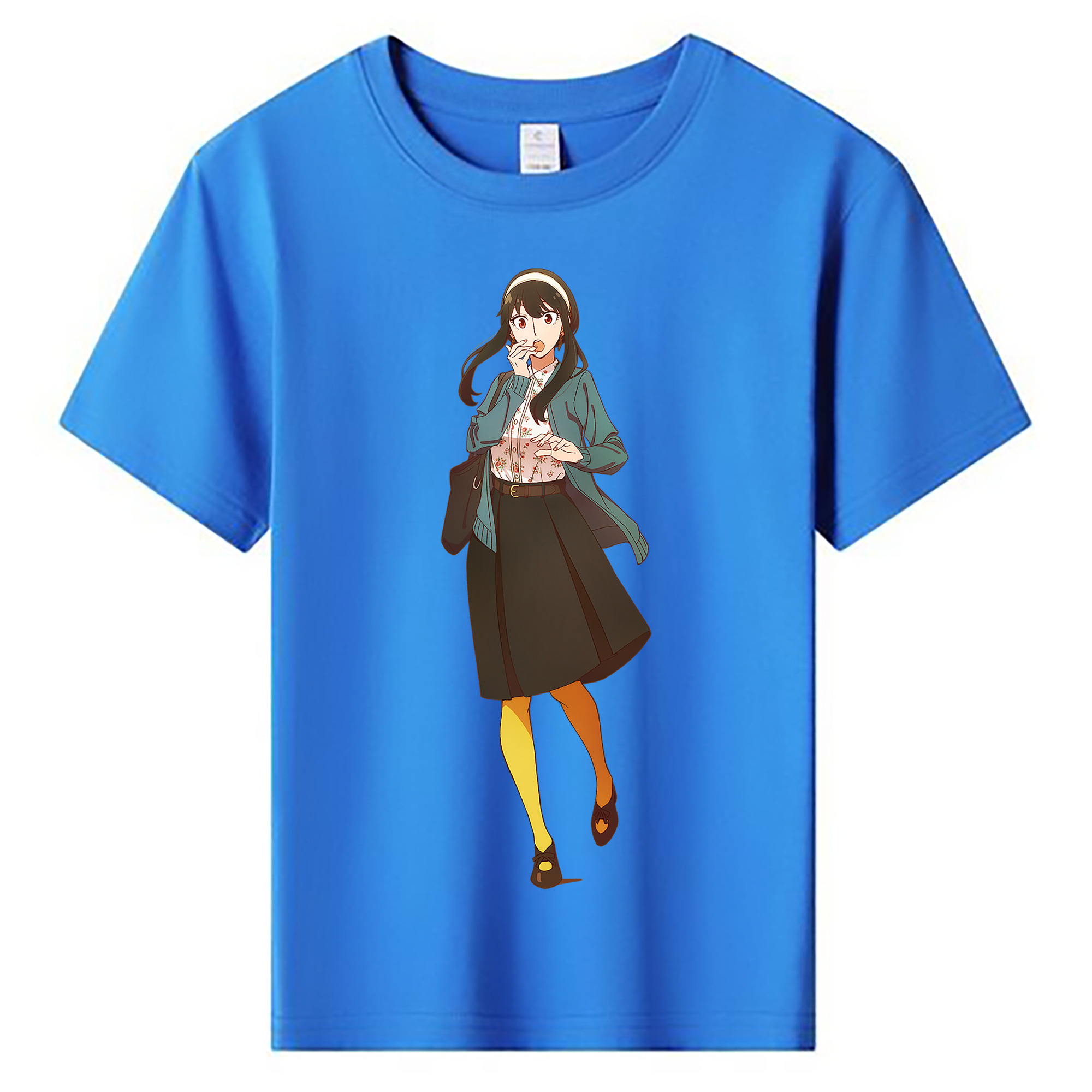 （画像用） SPY×FAMILY间谍家家酒 綿100％キッズTシャツ（フロントプリント）